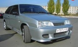 4 099 р. Передний бампер Снайпер Лада 21099 (1990-2004) (Неокрашенный)  с доставкой в г. Йошкар-Ола. Увеличить фотографию 2