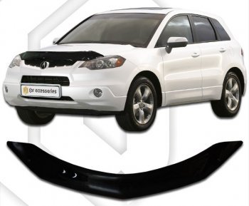 Дефлектор капота CA-Plastic Acura RDX TB1, TB2 дорестайлинг (2006-2009)