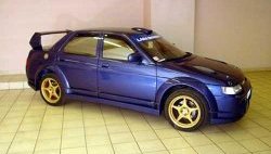 8 799 р. Арки WRC Evo Лада 2110 седан (1995-2007) (Неокрашенные)  с доставкой в г. Йошкар-Ола. Увеличить фотографию 4