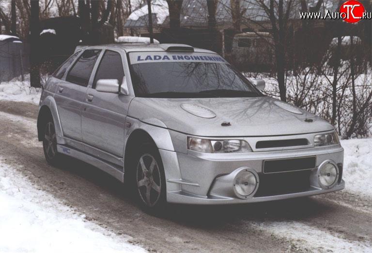 1 949 р. Жабры на капот WRC Evolution Dodge Dakota DN пикап 2 дв (1997-2004) (Неокрашенные)  с доставкой в г. Йошкар-Ола