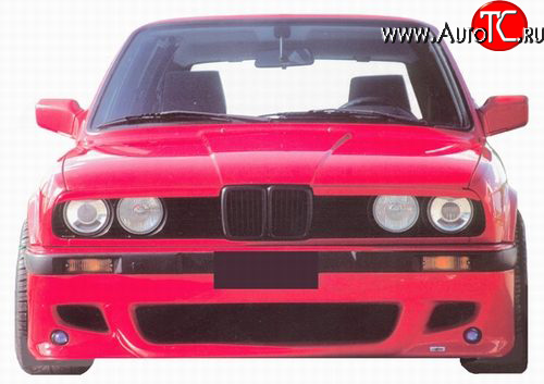 7 999 р. Передний бампер Rieger V1 на BMW 3 серия E30 седан (1982-1991)  с доставкой в г. Йошкар-Ола