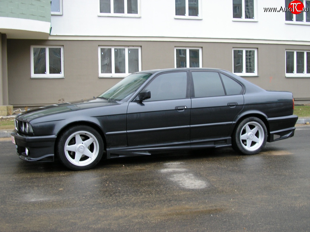 4 499 р. Пороги накладки Devil BMW 5 серия E34 седан дорестайлинг (1988-1994)  с доставкой в г. Йошкар-Ола