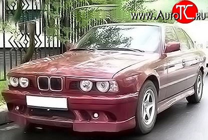 9 449 р. Передний бампер HAMANN Competition BMW 5 серия E34 седан дорестайлинг (1988-1994) (Неокрашенный)  с доставкой в г. Йошкар-Ола