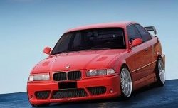 3 999 р. Передний бампер Lumma style BMW 3 серия E36 седан (1990-2000) (Неокрашенный)  с доставкой в г. Йошкар-Ола. Увеличить фотографию 2