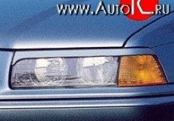 849 р. Реснички на фары Sport BMW 3 серия E36 седан (1990-2000) (Неокрашенные)  с доставкой в г. Йошкар-Ола. Увеличить фотографию 5