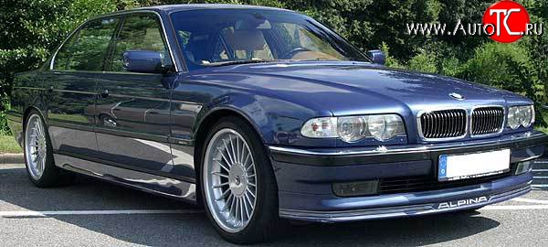 4 399 р. Накладка Alpine на передний бампер BMW 7 серия E38 дорестайлинг, седан (1994-1998)  с доставкой в г. Йошкар-Ола