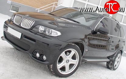 10 349 р. Передний бампер HAMANN V2 BMW X5 E53 дорестайлинг (1999-2003) (Дорестайлинговый кузов)  с доставкой в г. Йошкар-Ола