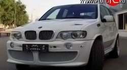 19 649 р. Передний бампер HARGE BMW X5 E53 дорестайлинг (1999-2003) (Неокрашенный)  с доставкой в г. Йошкар-Ола. Увеличить фотографию 2