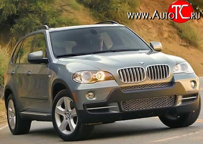 5 949 р. Передний бампер Standart BMW X5 E70 дорестайлинг (2006-2010) (Неокрашенный)  с доставкой в г. Йошкар-Ола