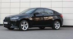 4 749 р. Накладки Global-Tuning на передний бампер автомобиля  BMW X6  E71 (2008-2014) дорестайлинг, рестайлинг (Неокрашенная)  с доставкой в г. Йошкар-Ола. Увеличить фотографию 10