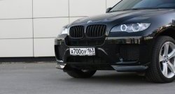 4 749 р. Накладки Global-Tuning на передний бампер автомобиля  BMW X6  E71 (2008-2014) дорестайлинг, рестайлинг (Неокрашенная)  с доставкой в г. Йошкар-Ола. Увеличить фотографию 9