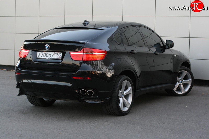 4 999 р. Спойлер Global-Tuning BMW X6 E71 рестайлинг (2012-2014) (Неокрашенный)  с доставкой в г. Йошкар-Ола