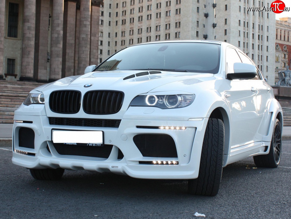 1 449 р. Реснички Hamann Tycoon Evo M BMW X6 E71 рестайлинг (2012-2014)  с доставкой в г. Йошкар-Ола