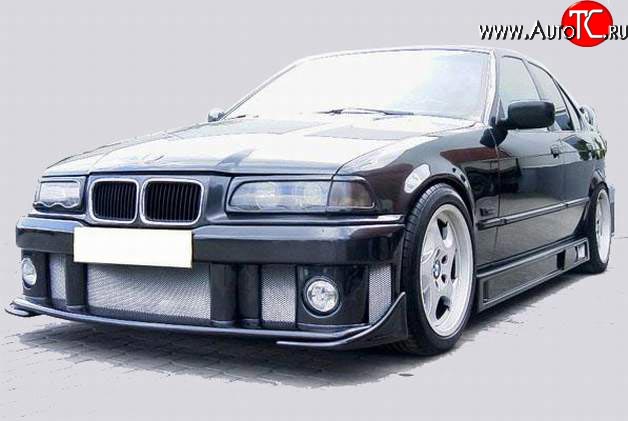 7 299 р. передний бампер CarZone-CONCEPT BMW 3 серия E36 седан (1990-2000)  с доставкой в г. Йошкар-Ола