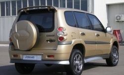 3 099 р. Спойлер Атака  Chevrolet Niva  2123 (2002-2020), Лада 2123 (Нива Шевроле) (2002-2021), Лада Нива Трэвел (2021-2025) (Неокрашенный)  с доставкой в г. Йошкар-Ола. Увеличить фотографию 1