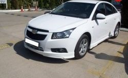 3 899 р. Пороги накладки Sport Style Chevrolet Cruze J300 седан рестайлинг (2012-2015) (Неокрашенные)  с доставкой в г. Йошкар-Ола. Увеличить фотографию 3