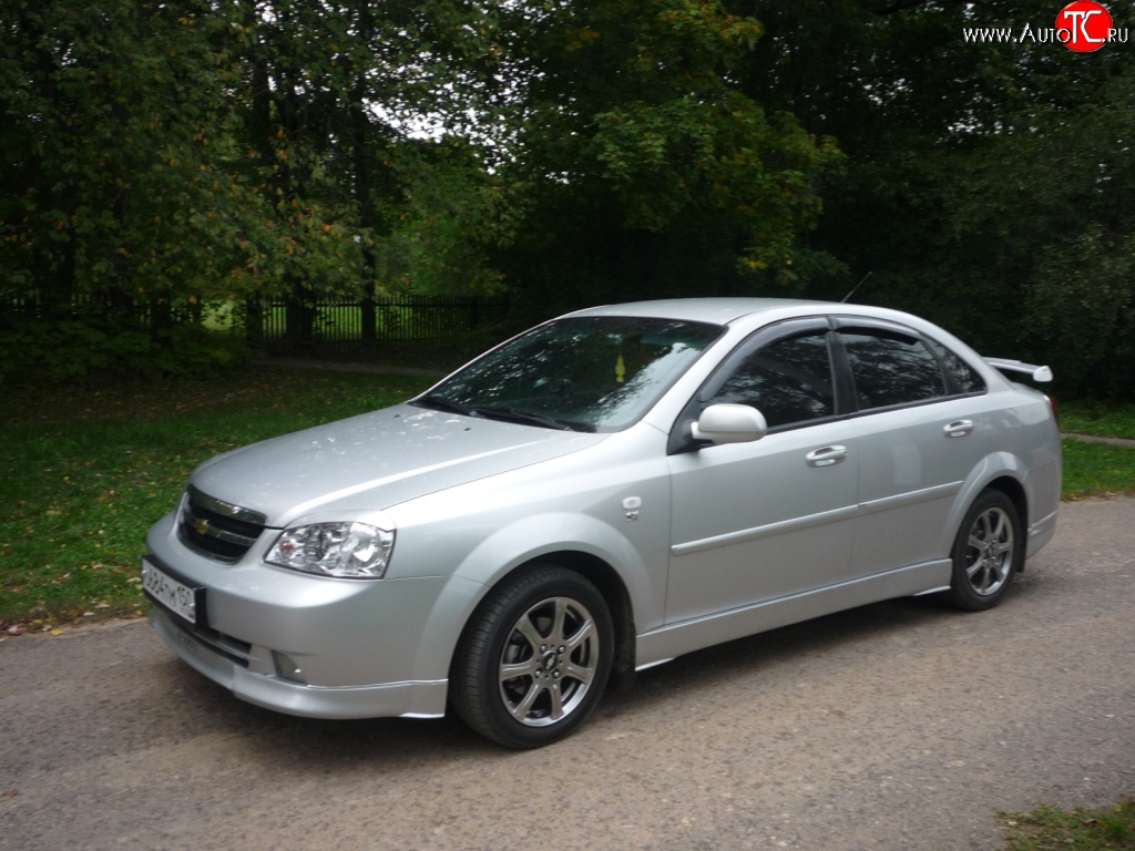 3 399 р. Пороги накладки CTS Chevrolet Lacetti универсал (2002-2013) (Неокрашенные)  с доставкой в г. Йошкар-Ола