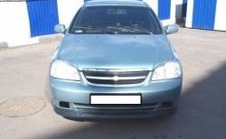 3 499 р. Накладка CTS на передний бампер автомобиля Chevrolet Lacetti седан (2002-2013) (Неокрашенная)  с доставкой в г. Йошкар-Ола. Увеличить фотографию 3