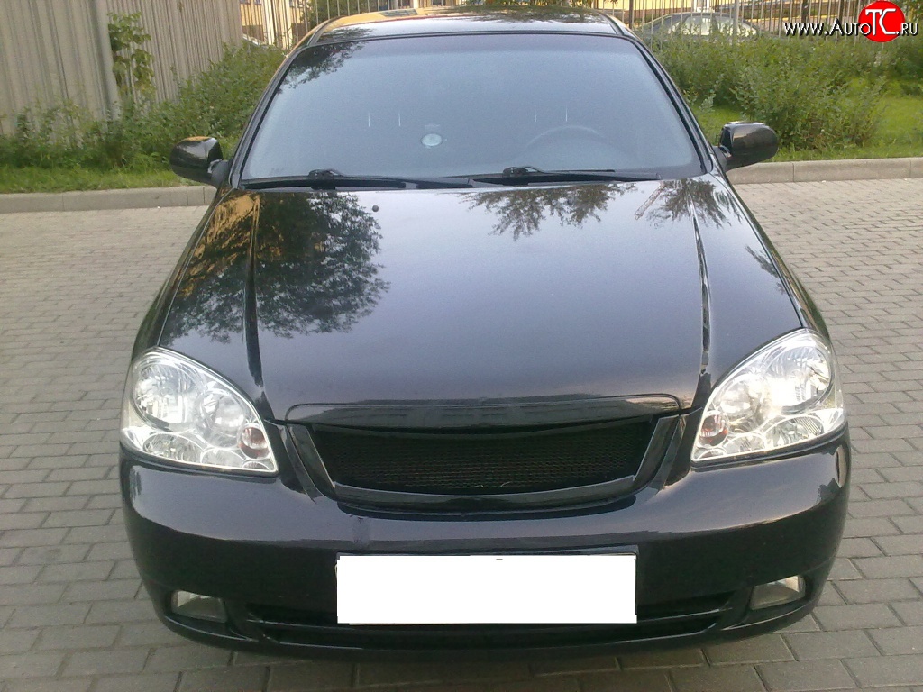 2 699 р. Решётка радиатора CTS Chevrolet Lacetti седан (2002-2013) (Неокрашенная)  с доставкой в г. Йошкар-Ола