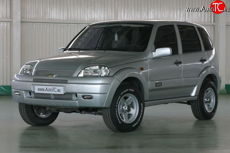 3 199 р. Арки Апал Chevrolet Niva 2123 дорестайлинг (2002-2008) (Неокрашенные)  с доставкой в г. Йошкар-Ола