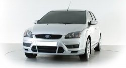 2 899 р. Накладка переднего бампера Sport Style Ford Focus 2 универсал дорестайлинг (2004-2008) (Неокрашенная)  с доставкой в г. Йошкар-Ола. Увеличить фотографию 2