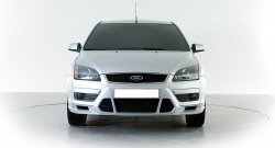 2 899 р. Накладка переднего бампера Sport Style Ford Focus 2 универсал дорестайлинг (2004-2008) (Неокрашенная)  с доставкой в г. Йошкар-Ола. Увеличить фотографию 3