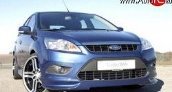 6 599 р. Накладка переднего бампера Loder 1899  Ford Focus  2 (2007-2011) седан рестайлинг, универсал рестайлинг, хэтчбэк 3 дв. рестайлинг, хэтчбэк 5 дв. рестайлинг (Неокрашенная)  с доставкой в г. Йошкар-Ола. Увеличить фотографию 2