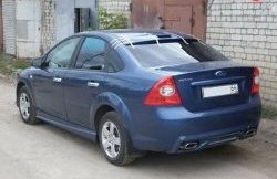 17 999 р. Задний бампер M-VRS Ford Focus 2 седан рестайлинг (2007-2011) (Неокрашенный)  с доставкой в г. Йошкар-Ола. Увеличить фотографию 2