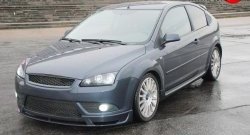 5 899 р. Пороги накладки Sport Ford Focus 2 хэтчбэк 3 дв. дорестайлинг (2004-2007) (Неокрашенные)  с доставкой в г. Йошкар-Ола. Увеличить фотографию 2