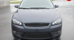 4 999 р. Накладка переднего бампера ST Sport  Ford Focus  2 (2004-2008)  седан дорестайлинг, хэтчбэк 3 дв. дорестайлинг, хэтчбэк 5 дв. дорестайлинг (Неокрашенная)  с доставкой в г. Йошкар-Ола. Увеличить фотографию 5