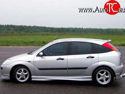 3 699 р. Пороги накладки Sport V1 Ford Focus 1 хэтчбэк 5 дв. дорестайлинг (1998-2002)  с доставкой в г. Йошкар-Ола