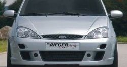 8 899 р. Передний бампер Rieger Ford Focus 1 хэтчбэк 5 дв. дорестайлинг (1998-2002)  с доставкой в г. Йошкар-Ола. Увеличить фотографию 2