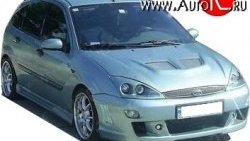 8 899 р. Передний бампер Rieger  Ford Focus  1 (1998-2005) седан дорестайлинг, универсал дорестайлинг, хэтчбэк 3 дв. дорестайлинг, хэтчбэк 5 дв. дорестайлинг, седан рестайлинг, универсал рестайлинг, хэтчбэк 3 дв. рестайлинг, хэтчбэк 5 дв. рестайлинг  с доставкой в г. Йошкар-Ола. Увеличить фотографию 4