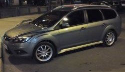 Пороги накладки BombStyle Ford Focus 2 хэтчбэк 5 дв. рестайлинг (2007-2011)