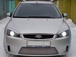 14 299 р. Передний бампер Concept  Ford Focus  2 (2004-2008)  седан дорестайлинг, универсал дорестайлинг, хэтчбэк 3 дв. дорестайлинг, хэтчбэк 5 дв. дорестайлинг (Неокрашенный)  с доставкой в г. Йошкар-Ола. Увеличить фотографию 2