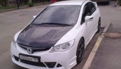 27 999 р. Пластиковый капот Mugen Style  Honda Civic  FD (2005-2011) седан дорестайлинг, седан рестайлинг (Неокрашенный)  с доставкой в г. Йошкар-Ола. Увеличить фотографию 7