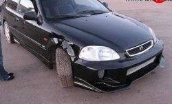 5 049 р. Передний бампер на Honda Civic EJ,EK,EM седан дорестайлинг (1995-1998)  с доставкой в г. Йошкар-Ола. Увеличить фотографию 2