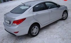 1 799 р. Плавники на крышу Sport  Hyundai Solaris  RBr (2010-2017) седан дорестайлинг, седан рестайлинг (Неокрашенный)  с доставкой в г. Йошкар-Ола. Увеличить фотографию 4