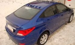 1 799 р. Плавники на крышу Sport  Hyundai Solaris  RBr (2010-2017) седан дорестайлинг, седан рестайлинг (Неокрашенный)  с доставкой в г. Йошкар-Ола. Увеличить фотографию 5