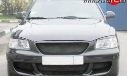 4 699 р. Передний бампер ATH-classic Hyundai Accent седан ТагАЗ (2001-2012) (Неокрашенный)  с доставкой в г. Йошкар-Ола. Увеличить фотографию 3