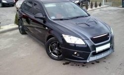 Накладка переднего бампера Khust-Tuning KIA Ceed 1 ED дорестайлинг, хэтчбэк 5 дв. (2006-2010)