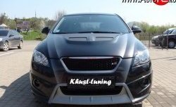 8 699 р. Накладка переднего бампера Khust-Tuning KIA Ceed 1 ED дорестайлинг, хэтчбэк 5 дв. (2006-2010)  с доставкой в г. Йошкар-Ола. Увеличить фотографию 3