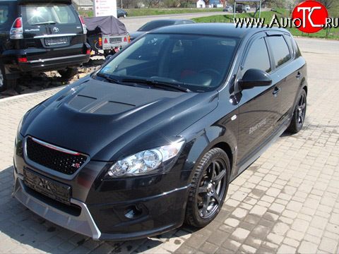 1 399 р. Реснички Khust-Tuning KIA Ceed 1 ED дорестайлинг, хэтчбэк 5 дв. (2006-2010)  с доставкой в г. Йошкар-Ола