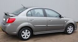 5 799 р. Спойлер GT Dynamics KIA Rio 2 JB дорестайлинг седан (2005-2009) (Неокрашенный)  с доставкой в г. Йошкар-Ола. Увеличить фотографию 2