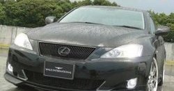 Накладка переднего бампера Wald Lexus IS350 XE20 седан дорестайлинг (2005-2013)