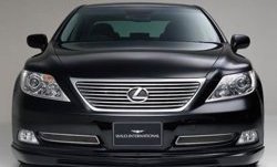 Накладка переднего бампера Wald Lexus LS460 XF40 дорестайлинг (2006-2009)