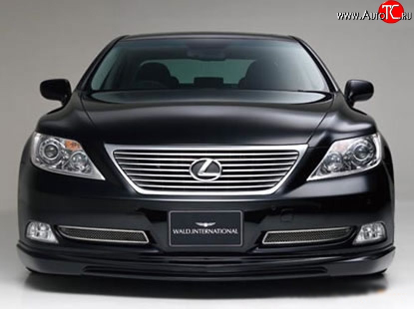 15 699 р. Накладка переднего бампера Wald Lexus LS460 XF40 дорестайлинг (2006-2009) (Неокрашенная)  с доставкой в г. Йошкар-Ола