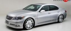 15 699 р. Накладка переднего бампера Wald Lexus LS460 XF40 дорестайлинг (2006-2009) (Неокрашенная)  с доставкой в г. Йошкар-Ола. Увеличить фотографию 3