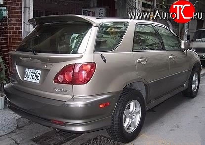 8 949 р. Накладка заднего бампера RX Lexus RX300 XU10 дорестайлинг (1995-2001) (Неокрашенная)  с доставкой в г. Йошкар-Ола