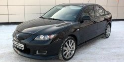 3 049 р. Радиаторная решётка Global-Tuning Mazda 3/Axela BK дорестайлинг седан (2003-2006) (Неокрашенная)  с доставкой в г. Йошкар-Ола. Увеличить фотографию 3